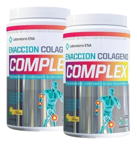 Combo X2 Enaccion Complex Colageno Limon