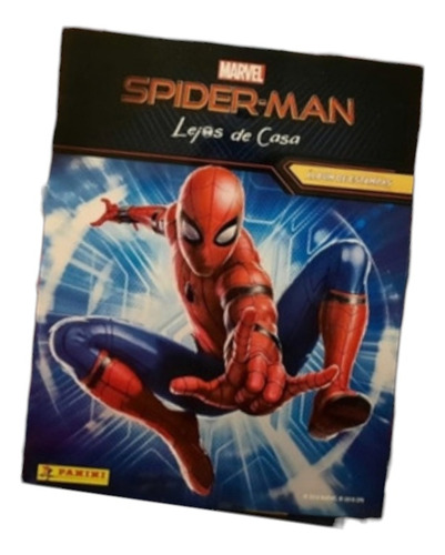 Álbum Spiderman Lejos De Casa + Set De Estampas A Pegar