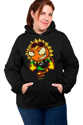 Alfa 2xl Sudadera Plantas Vs Zombies Girasol Antorcha