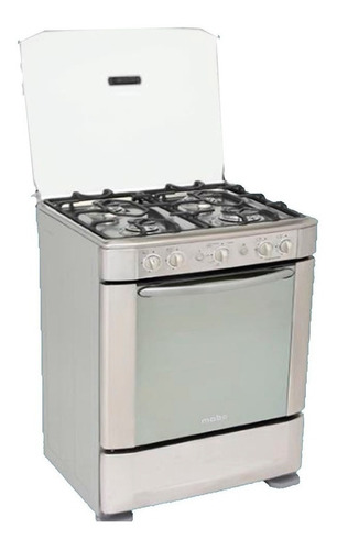 Cocina A Gas Mabe 4 Hornillas Ingenious6020px Plateado