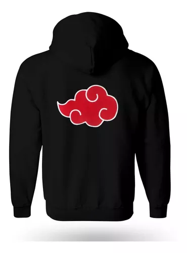 Blusa De Moletom Akatsuki Nuvem Narutoo Anime Desenho Casaco