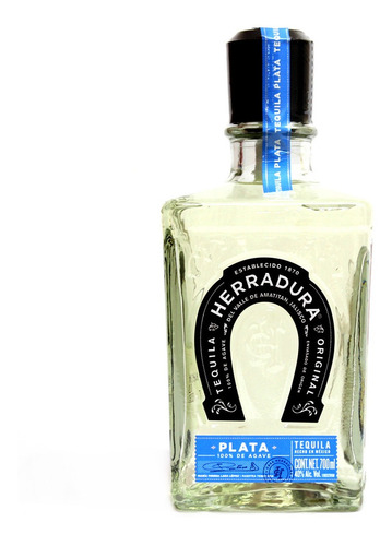 Imagen 1 de 1 de Botella De Tequila Herradura Plata De 700ml