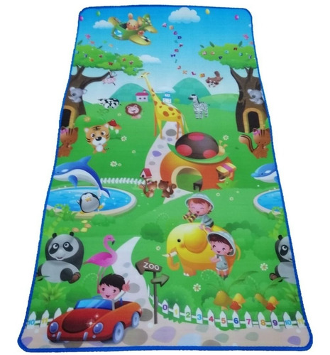 Imagen 5 de 8 de Alfombra Antigolpes Para Bebes Niños Medida 1.00 X 1.80 Cm
