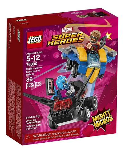 Lego Super Heroes Mighty Micros: Star-lord Vs. Nebula 76090