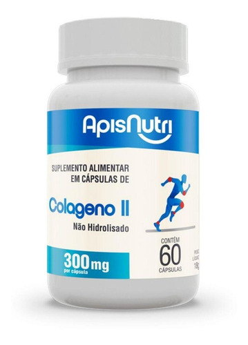 Colágeno Tipo Ii 300mg 60 Cápsulas Apisnutri