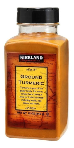 340g Curcuma Molida En Polvo Kirkland Signature