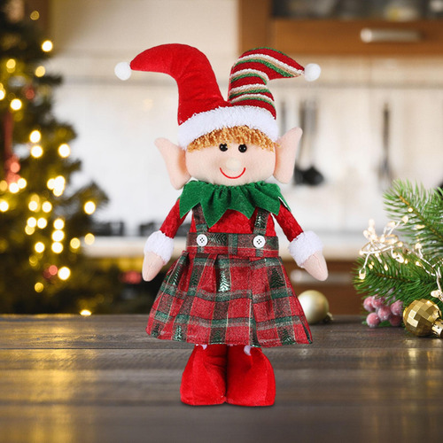 Muñecas De De Juguete De Navidad, Estatuilla De De Chica