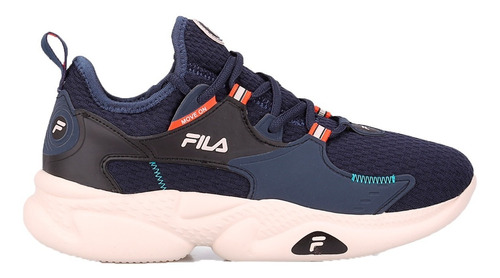 Fila Zapatillas Running Hombre Move On Azul Marino-nja Ras