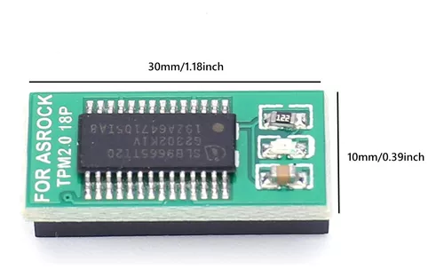 Tpm 2.0 módulo de segurança de criptografia 20pin lpc pro tpm2.0 seguro  estável fácil instalação durável 20pin spi módulo para ganhar novo -  AliExpress