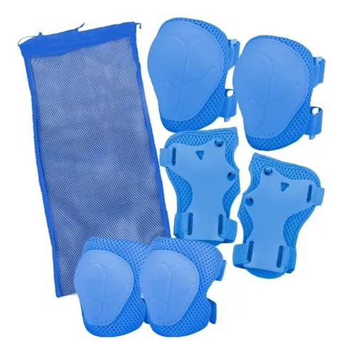 Imagen 2 de 4 de Set De Protecciones Coderas Rodilleras Muñequeras Infantiles