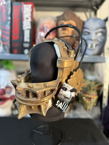 Mascara Saw - Reverse Bear Trap Trick Or Treat Studios Color Marrón