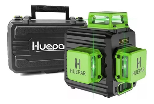 Nivel A Laser 12 Linhas Verde Auto-nivelante Huepar C Maleta