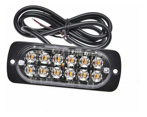 Nuevo Baliza De Emergencia Ámbar Con 12 Luces