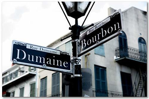 Nola Wall Art Photography Print - Picture Of Street Sign At 