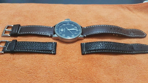 Relógio Nautica Militar A09595 Preto 2 Pulseiras
