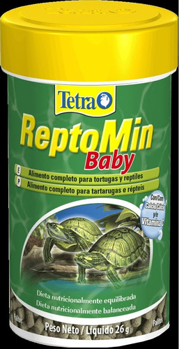Reptomin Baby Alimento Para Tartarugas Aquáticas 26g/100ml