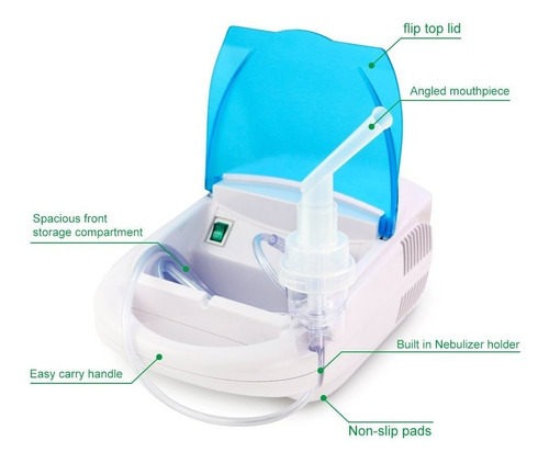 Imagen 2 de 3 de Ne-bu-li-za-dor Portátil Con Todos Sus Accesorios Nuevos