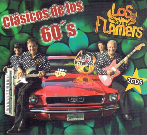 Clasicos De Los 60 's - Los Flamers - 2 Discos Cd 's - Nuevo