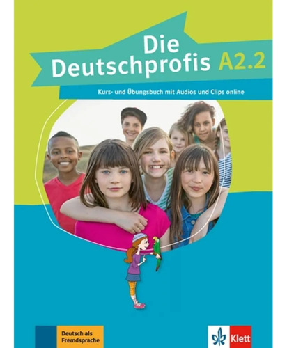 Die Deutschprofis A2.2 - Kursbuch + Ubungsbuch + Audio Online, De Swerlowa, Olga. Editorial Klett, Tapa Blanda En Alemán