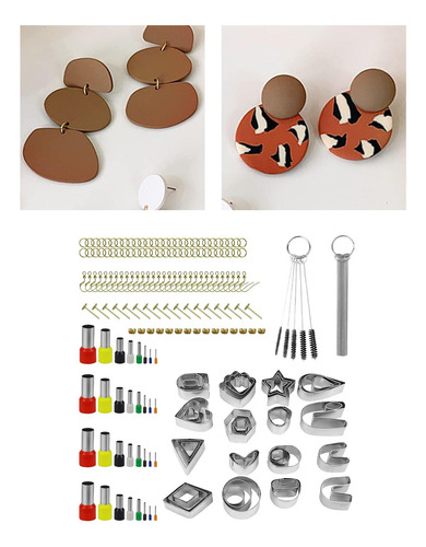 Conjunto De Cortadores De De Polímero 169x Kit De