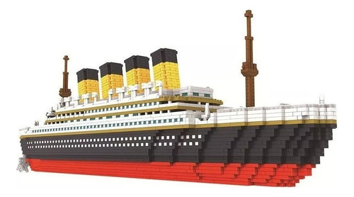 Juego De Bloques De Construcción Titanic, 3800 Piezas Cn