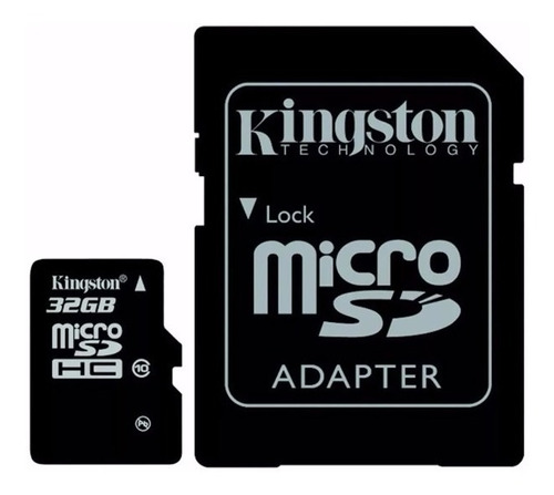 Imagen 1 de 4 de Memoria Micro Sd 32gb Clase 10 Kingston