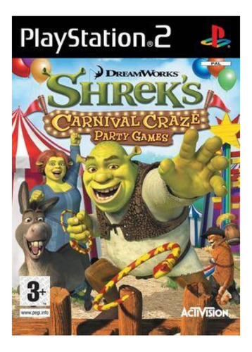 Shrek's Carnival Craze: Party Games Leia A Descrição Ps2