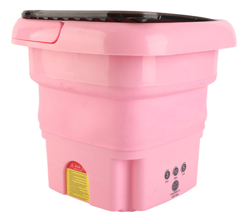 Cubo De Lavado Portátil, Mini Lavadora, Centrifugado Y Desag