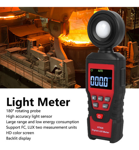 Medidor Digital De Luz De Alta Precisión Para Fotografía Por