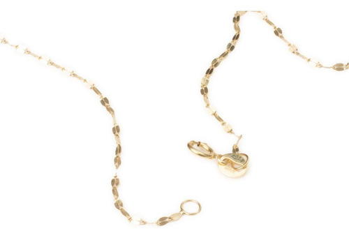 Collar Gargantilla Con Dije De Atrapasueños 1.5mm Oro De 10k