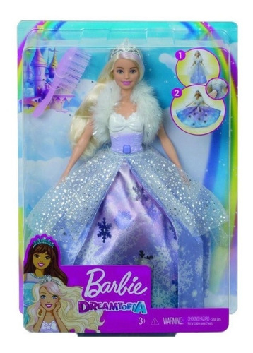 Boneca Barbie 30cm Presente Menina Princesa Vestido Mágico