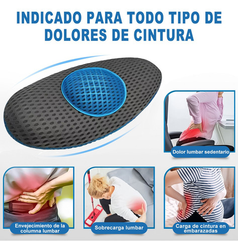 Luomal Soporte Almohada Lumbar De Espuma De Memoria Foam
