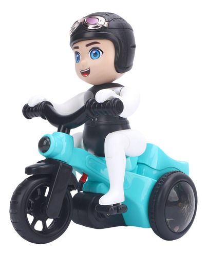 Triciclo Eléctrico De Acrobacias, Juguete Para Bebés Que Gir