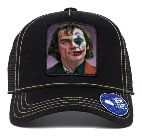 Gorra Trucker Gabardina Parche #joker New Caps Oficial