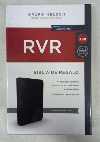 Santa Biblia - Grupo Nelson - Rvr - Con Estuche