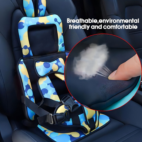 Asiento De Viaje Cómodo Para Bebés Color Negro