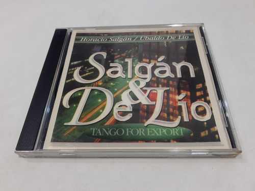 Tango For Export, SaLGán & De Lío - Cd 1996 Nacional Nm 9/10