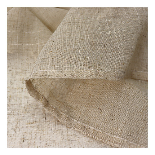 Visillo Velo Con Textura Argolla Cortina 2 Paños/ Alba Hogar