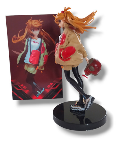 Figura Anime Accion Evangelion Asuka Langley Casual