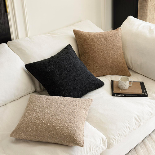 Cubiertas De Almohada De Lanza Con Textura Decorativa De Foi