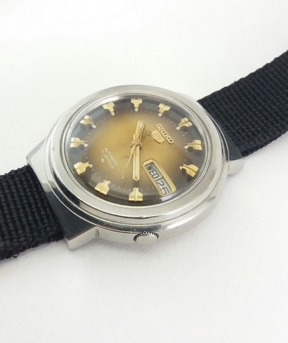 Relógio Seiko 7009 8190 Marrom
