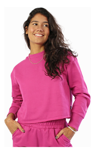 Moletom Feminino Cropped