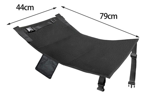 Reposapiés De Avión Para Niños, Cama De Negro 79cmx44cm