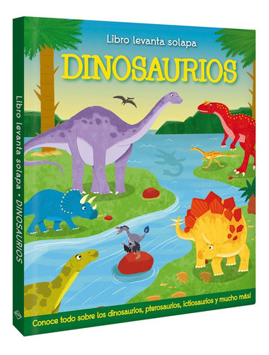 Libro con solapas y POP-UP Dinosaurios 