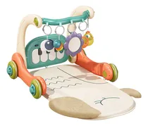 Comprar Gimnasio Caminador 2 En 1 Piano Estimulación Sonido Juguetes