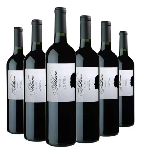 Vino Sottano Malbec 750 Ml. Caja 6 Botellas