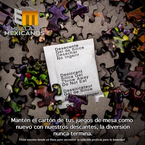 Silica Gel O Gel Sílice En Sobres De 5g 200 Pz Para Humedad – EMBALAJES  MEXICANOS