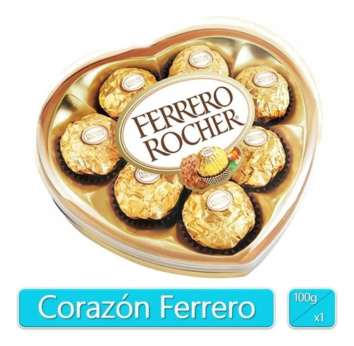 Ferrero Rocher De Corazón X8und