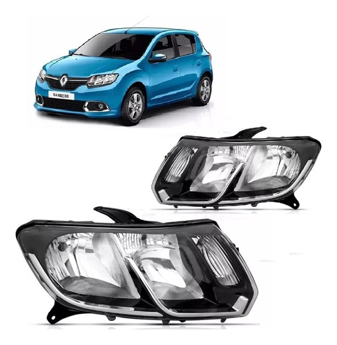 Juego Optica Renault Sandero Privilege 2016 2017 2018 2019