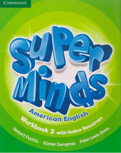 Super Minds Workbook 2 With Online Resources American Englis